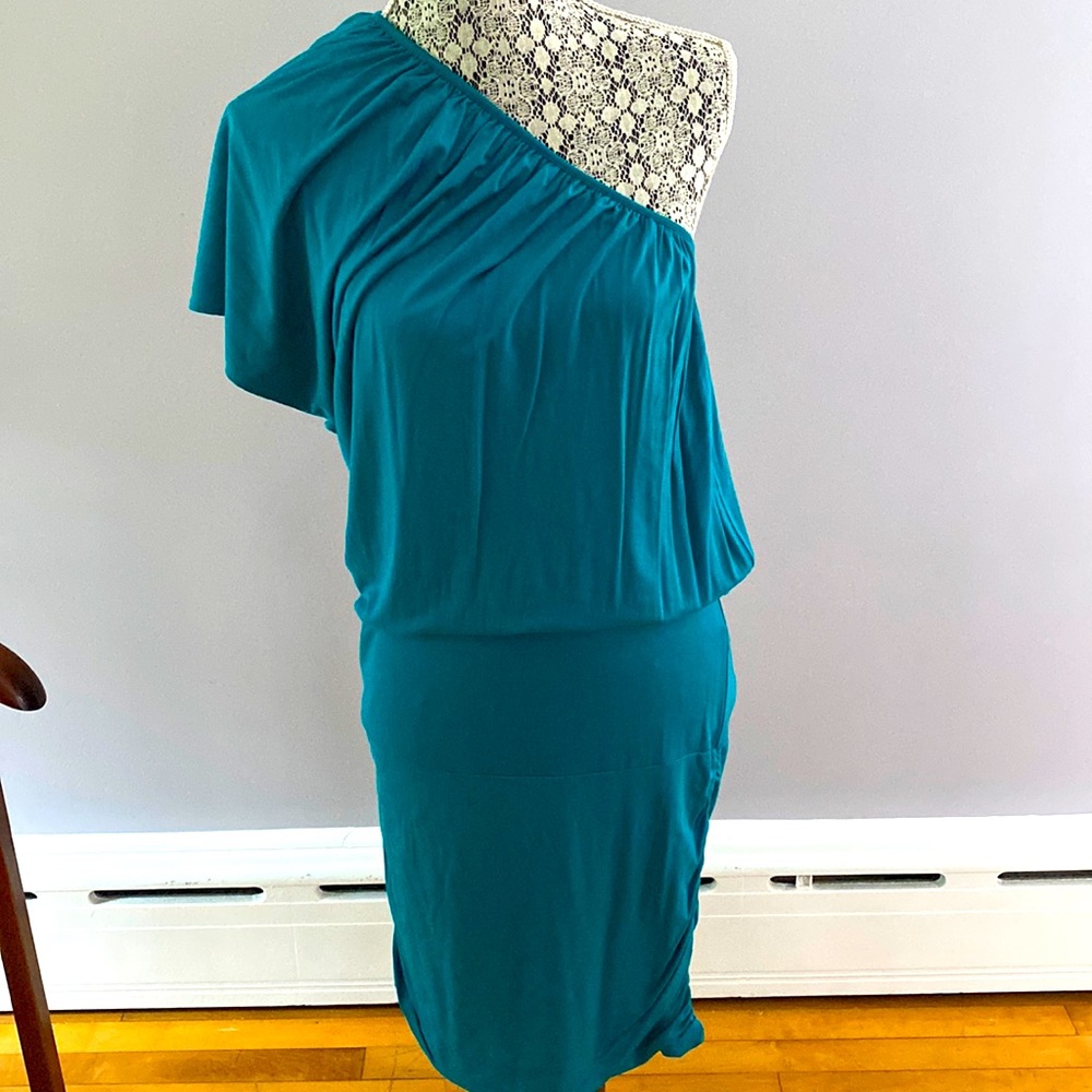 Women’s tee shop turquoise dress